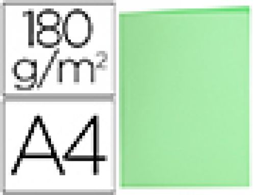Classificador liderpapel din a4 verde pastel 180gr , Liderpapel , 10425 , 8423473898073